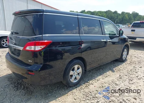 2014 Nissan Quest Le/S/Sl/Sv z USA, uszkodzony, nr VIN JN8AE2KP0E9106077